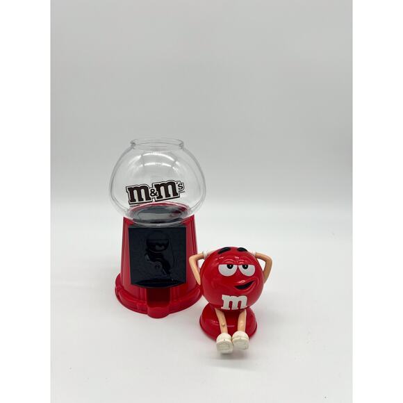 Vintage M&M Red Candy Dispenser - Picture 3 of 5